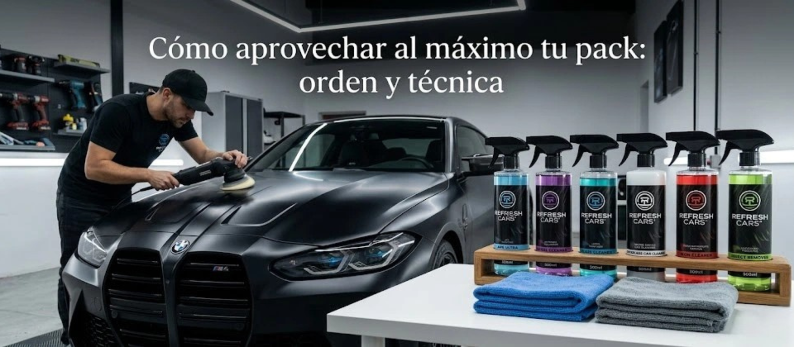 Cómo aprovechar al máximo tu pack: orden y técnica