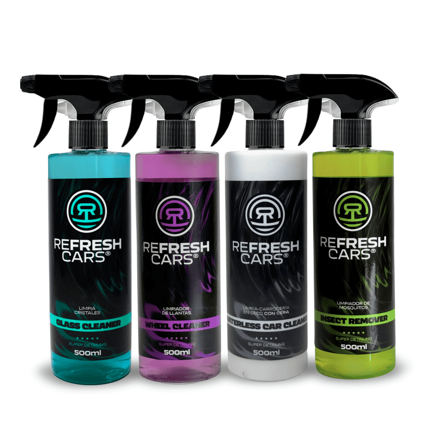 Pack Exterior Refresh Cars: limpieza completa para la carrocería, llantas y cristales de tu vehículo.
