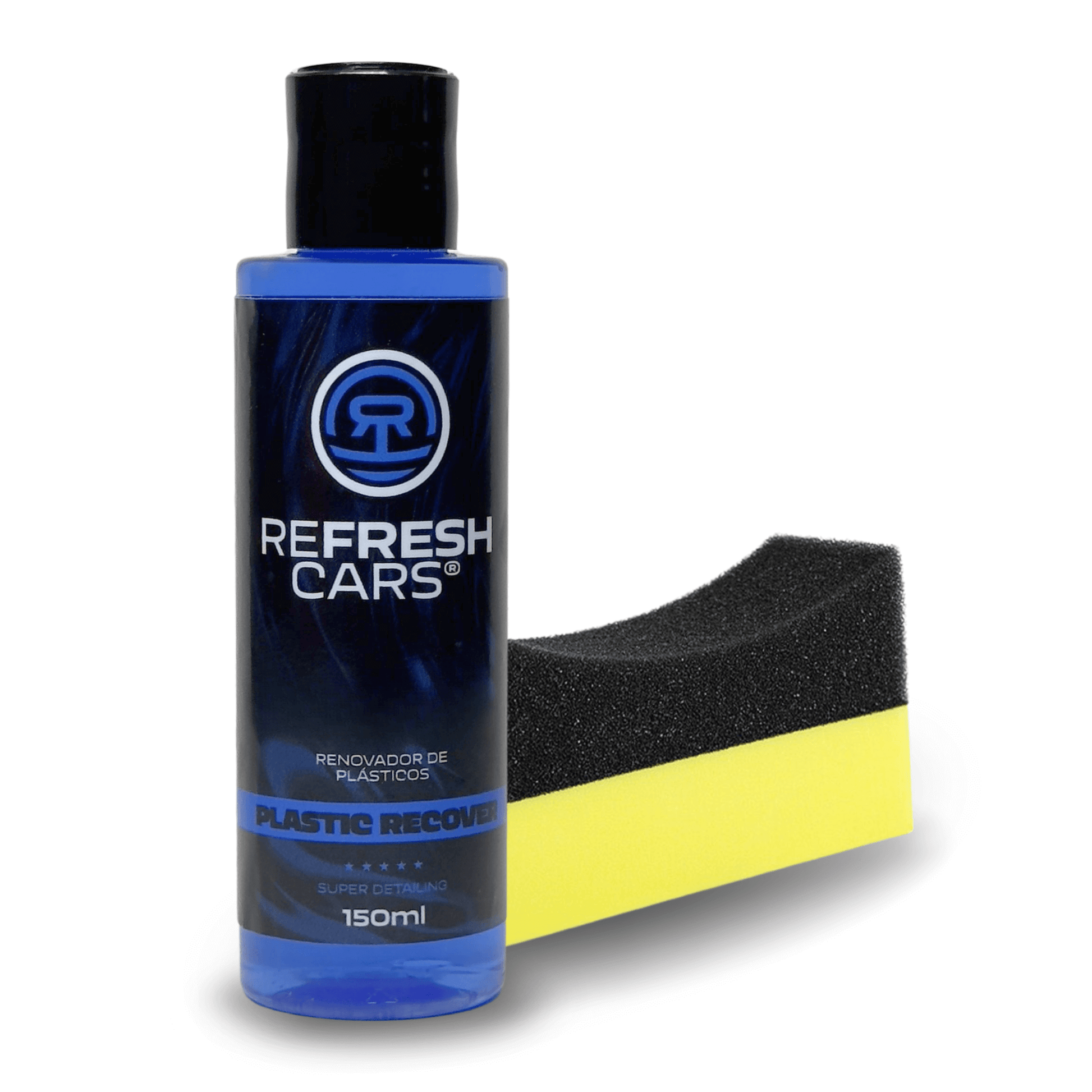 Renovador de Plásticos Refresh Cars: devuelve el brillo y color original a plásticos interiores y exteriores.