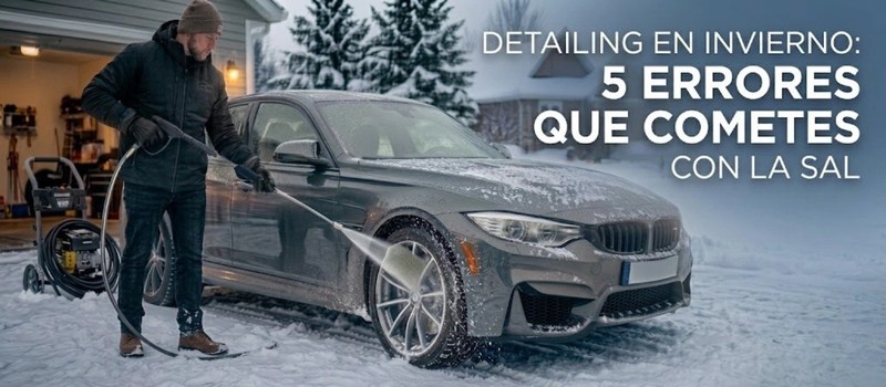 Detailing en invierno: 5 errores que cometes con la sal