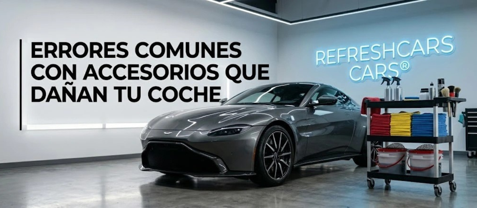 Errores comunes con accesorios que dañan tu coche