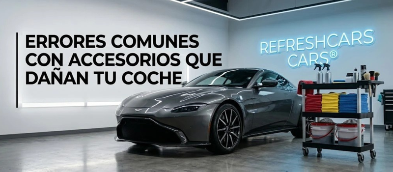 Errores comunes con accesorios que dañan tu coche