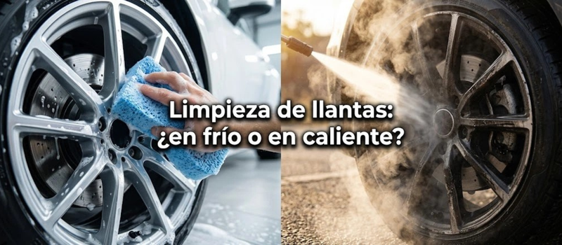 Limpieza de llantas: ¿en frío o en caliente?