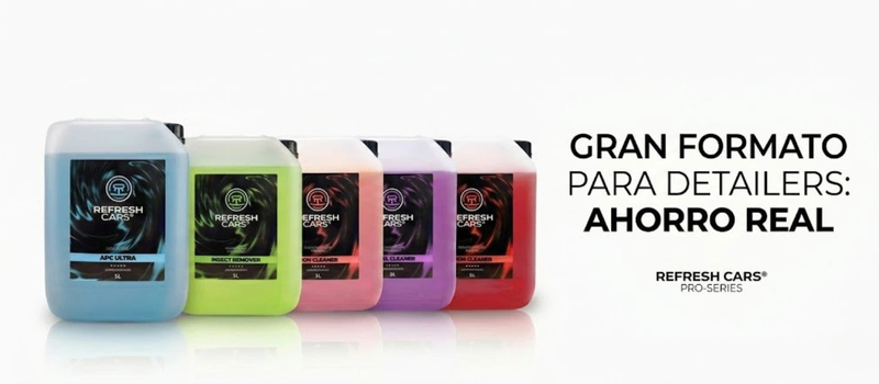 Gran formato para detailers: ahorro real